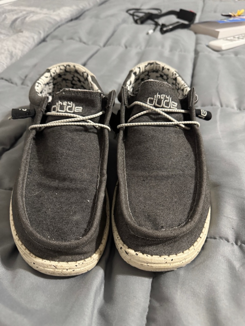 Hey Dude “Opal Black” Men's Slip-On Loafers